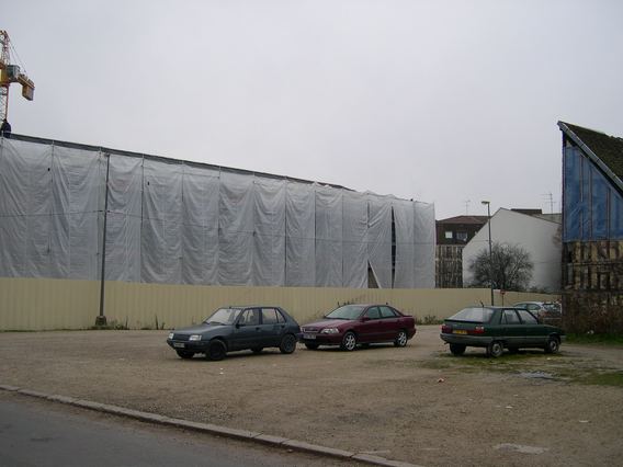  Chantier du nouveau campus de Troyes